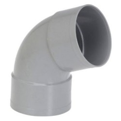 Coude pvc ff d.100 67d