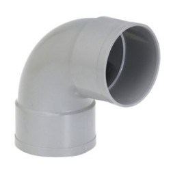 Coude pvc ff d.100 87d