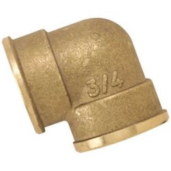 Coude femelle 12x17 passage eau 13mm