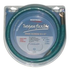 Tuyau gaz naturel inox 1m00 mistral