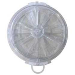 Autogyre aérateur à volets extra-plat d.156mm cristal 10010