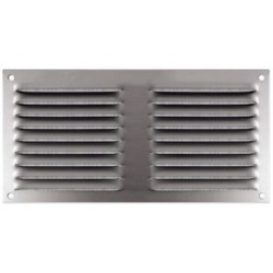 Grille alu anodisé persienne à moustiquaire 100x200 sachet