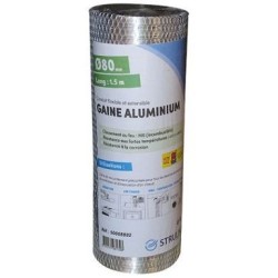 Gaine flexible alu d.80 1.5ml filet
