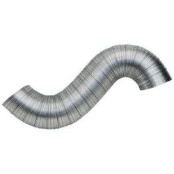 Gaine flexible alu d.80 3ml filet