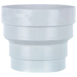 Réduction pvc blanc d.150 à 125mm