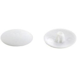 Cache vis pour empreinte blanc sc x30