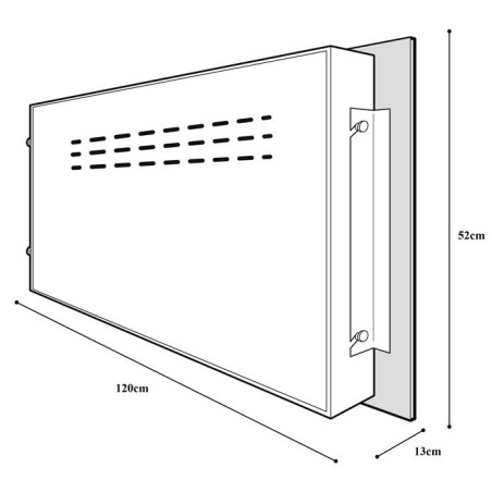 SmartCheminée Pure Inox XXL WIFI