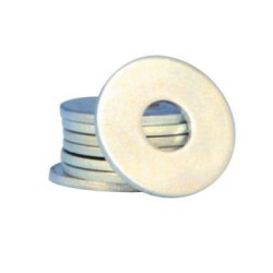 Rondelle plate extra lg.d.6mm x22
