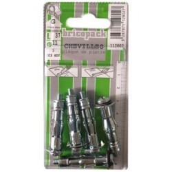 Cheville métal  tcb 5x40 5pcs blister