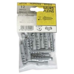 Cheville fendue nylon 6x30 sc x50