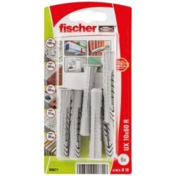 Cheville multimat ux 10x60 r blister x6