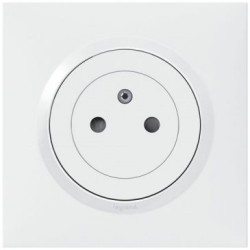 prise 2p+t surface blanc cpl griffe