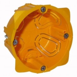 Boîte Batibox 1 poste D.67mm x40mm plaque de plâtre