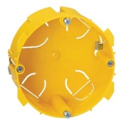 Boîte batibox 1 poste D.85mm x40mm plaque de plâtre
