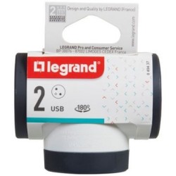 Triplite FB 3x2P+T prenium prises latérales rotative USB B/N