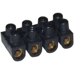 Barrette de 12 connexions 16 mm2 noir