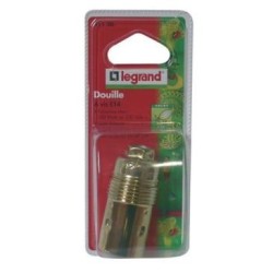 Douille E14 laiton sans bague s/c