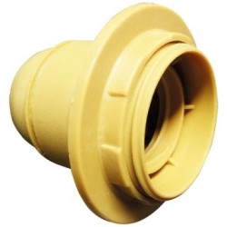 Douille E27 filetée bague pas 10x1 or sc