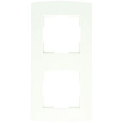 Plaque 2P blanche
