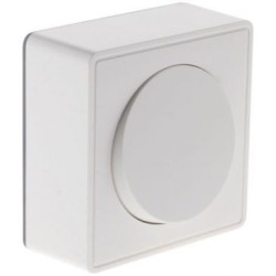 Interrupteur va vient 10a saillie vulco blanc sous film