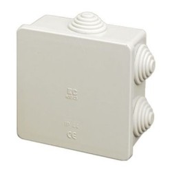 Boîte de dérivation carrée 80x80mm p.40mm vrac