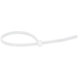 Collier serrage incolore 3.5x180mm boite de 100