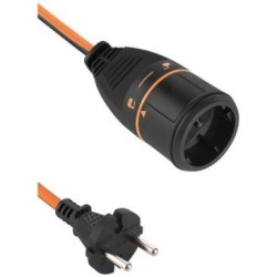 Prolongateur jardin verouillage electralock vvf 2x1.5 20m