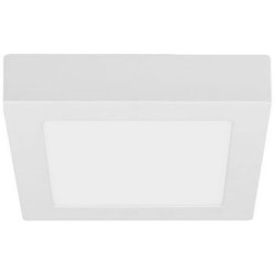 Led plafonnier 12w carre ip20