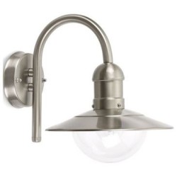 Applique exterieure inox E27 tombante