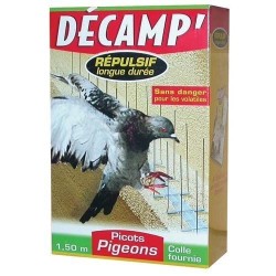 Dispositif métallique picots pigeons
