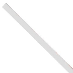 Moulure câble adhésive 20x10 blanche 2m