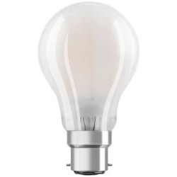 Led standard verre dépoli 11w b22 froid boite