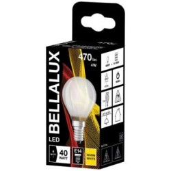 Bellalux led dépoli sphere e14 4W chaud 470lm