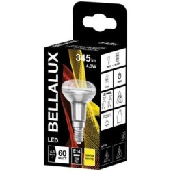 Bellalux led spot r50 verre e14 4.3w chaud 350lm
