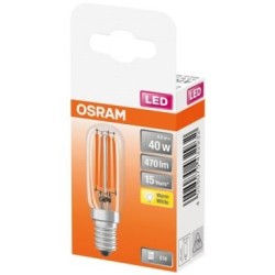 Led mini tube t26 clair fil. 4w e14 470lm 2700K chd bte 1