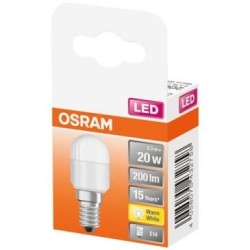 Led mini tube t26 dépoli 2.3w e14 200lm 2700K chd bte  1