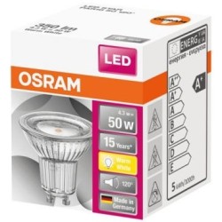 Spot par16 led 120 verre 4.3w gu10 350lm 2700K chd bte 1