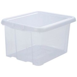 Boîte de rangement funny box 18l naturel