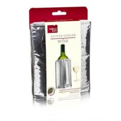 Refroidisseur/Rafraîchisseur à vin Motif Argenté