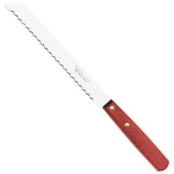 Couteau pain lame 19cm crante 02080a