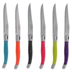 Coffret 6 couteaux steack Laguiole Tonic Mix