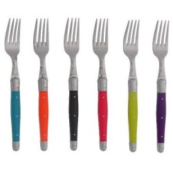 Coffret 6 fourchettes Laguiole Tonic Mix