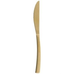Couteau de table Jet doré