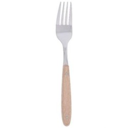 Fourchette bois naturel Woody