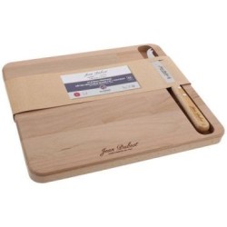 Plateau fromage bois 30x25CM + Couteau