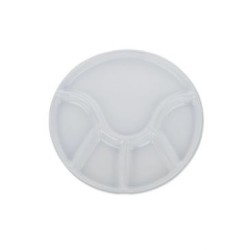 Assiette à fondue Anneli 21,5cm blanc