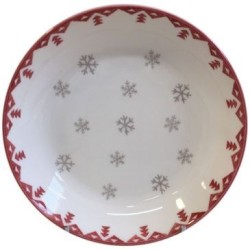 Assiette calotte faience 22cm Aravis
