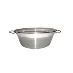 Bassine inox 38cm