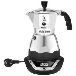 Cafetière électrique timer 3 tasses Moka