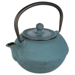 Théière 1.2l fonte bleue
